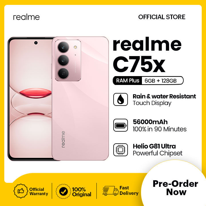 realme C75x | 6GB RAM + 128GB ROM