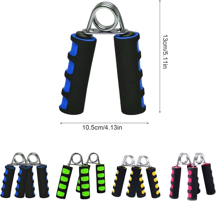 Pack of 2 Handheld Juicer with Soft Foam Handle, Enhanced Grip and Protection, Hand Grip Strengthener, Soft Foam Hand Exerciser, Quick Increase Wrist, Forearm and Finger Strength Exercise Equipment
