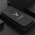 Hontinga for Samsung Galaxy A20S Back Cover Lucky Pattern Mobile Cover Soft Silicone Square Case. 