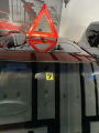 japnese car front and back screen token stickers(customized). 