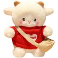 Sweater alpaca doll plush toy small rag doll love lamb doll tenth birthday gift girl. 