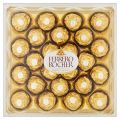 Ferrero Rocher Fine Hazelnut Chocolate 24 Piece Gift Box, Net Wt (300g) Made in Italy. 