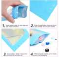 5 Pcs Resealable Holographic Bags, Smell Proof Mylar Pouch with Clear Window for Food Storage Party Favor Business Flat Zipper Closure Bag (Holographic Color, 2.75 x 4 Inch). 