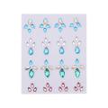 DIACHA New Eyeshadow Sticker DIY Makeup Tattoo Stickers Gems Tattoo Eyes And Face Fashion Nail Art Body Crystal. 