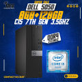 Dell Optiplex 5050 Core i5 7Th Gen 3.5Ghz 4Core + 8GB DDR4 Ram + 128GB M.2 SSD + 320GB, 500GB, 1000GB Hdd Desktop Computer Windows 10 Ready. 