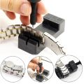 [Super21]-Adjustable Watch Strap Demolition Tool Kit / Stainless Steel Watchband Chain Remover Tool / Practical Watch Strap Adjustment Tool / Premium Watch Chain Adjuster. 