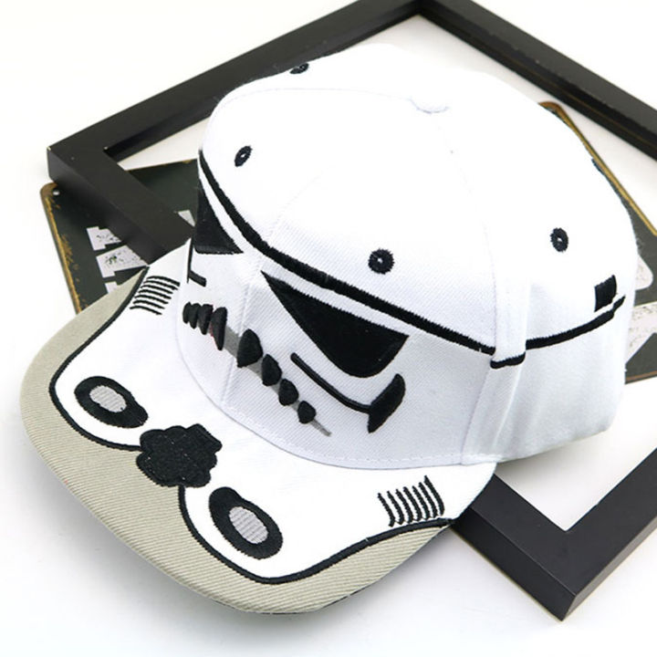 【wenfangdianpu】New Fashion Baseball Cap Star Darth Vader Unisex Snapback White Men Women Hip Hop Hat Jedi Knight Caps CP0459