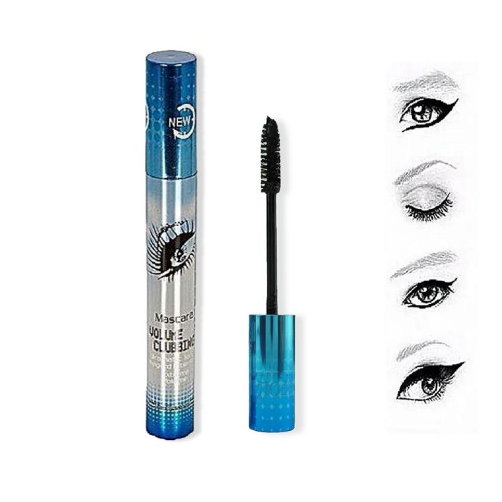 Black Color Clubbing Liquid Mascara