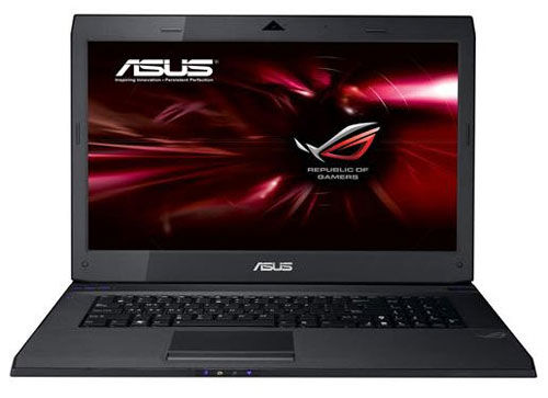 ASUS ROG G73Jh Intel Core i7 1st-Gen 720 QM up to 2.80GHz - 04 GB DDR3 Ram - 500 GB HDD - ATI Mobility Radeon HD 5870 1GB GDDR5 - 17.3 inches 900p HD Display - Windows 8 - Gaming Notebook
