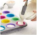 100Pcs Cupcake Liner Baking Cup Cupcake Paper Muffin Cases Cake Box Cup Party Tray Decor Cake. 