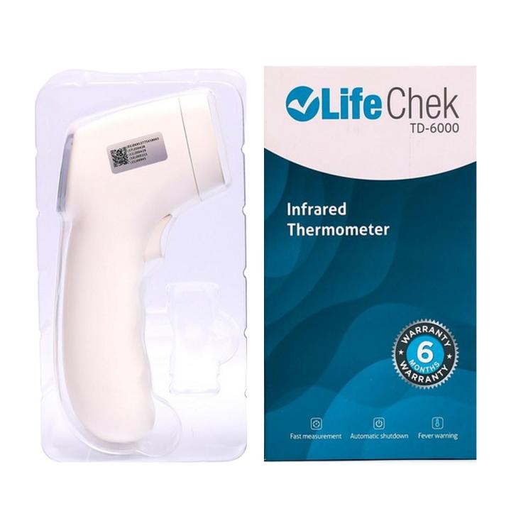 Ucheck Life Chek Non Contact Infrared Digital Body Forehead Thermometer TD - 6000