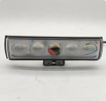 1 Pcs Bike Light Five Lens Projector Driving LED Fog Work Light 4 Color Light Dolphin Projector Spotlight For Bike Car Jeeps White Yellow Mix Flash Bar Light. 