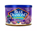 New Exclusive Blue Diamond Almonds Blueberry Salted Shelled Kosher Can 6oz | Cadbury Roses Milk Chocolate Tub 550g (Made in UK). 