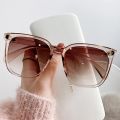Fashion Oversized Sunglasses Women Brand Designer Vintage Square Sun Glasses Female Big Frame Gradient Shades Oculos De Sol. 