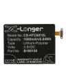 BL80100 - Battery For HTC   One Mini 601N, 601E, 601S, 603E, M4 - 1800 mAh - Black. 