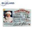 Santa Claus License Glossy Finish Santa Claus Lost Driving Licence. 