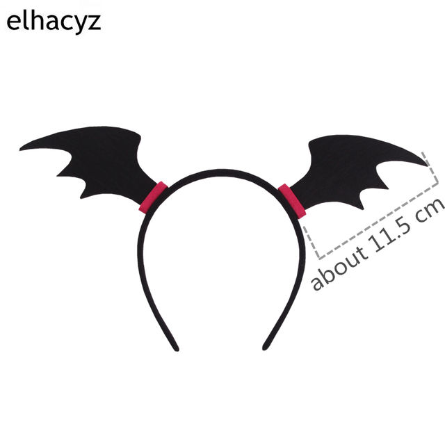 New Halloween Big Black Long Ox Horn Headband Movie Demon Evil Queen Glitter Hair Hoop Halloween Party Cosplay Costume Headpiece