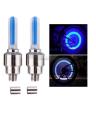 Pack of 4- Motion Activated LED Flash Tyre Wheel Valve Cycle Bike Glow In The Dark Car Tyre Valve Cap Motion Running Sensor Activated Wheel Spokes Neon LED Light. 