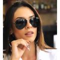 Full Black Aviator Sunglasses For Boys & Girls Metal Frame Sunglasses. 
