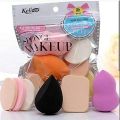 Keli Beauty Blender Makeup Sponge Set, Makeup Sponge Beauty Blender Puff Set of 6 Powder Puff- (Color May Vary). 