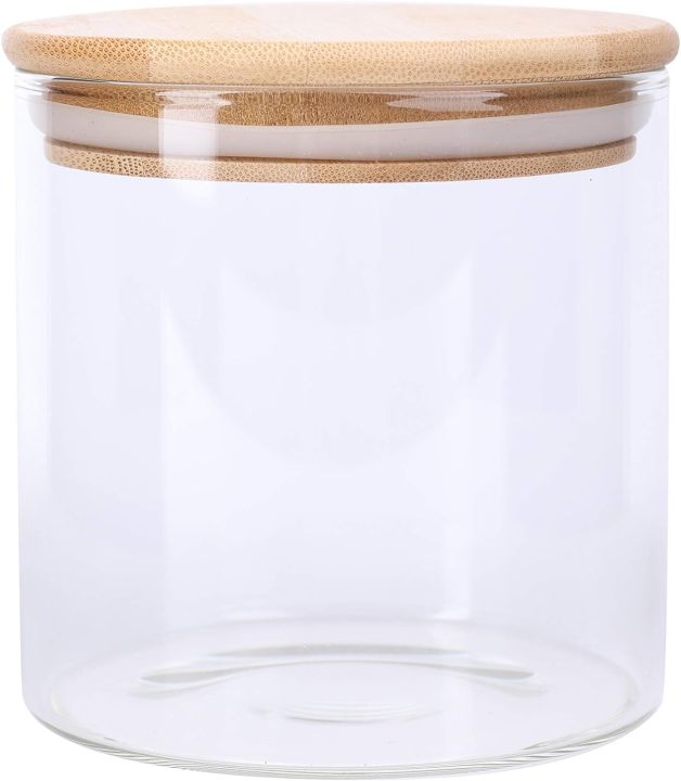3%20Pack%20Glass%20Storage%20Jars%20with%20Airtight%20Bamboo%20Lids,%2018.6%20OZ%20Clear%20Glass%20Kitchen%20Canisters%20Food%20Storage%20Container%20for%20Dry%20Goods,%20Serving%20Tea,%20Coffee,%20Spice,%20Candy,%20Cookie%20-%20Image%204