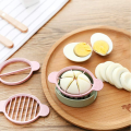 Multifunctional 3 in 1 Egg Slicer for Boiled Eggs Easy Egg Slicer Egg Cooking Tool Mold Cutter. 