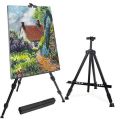 Tripod Metal Portable Easel for Canvases. 