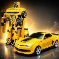 Transformers Robot Dancing Car with LED Lights & Music for Kids. 
