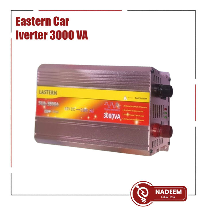 EASTERN 3000 VA , SOLAR INVERTER DC 12 V TO AC 220 V