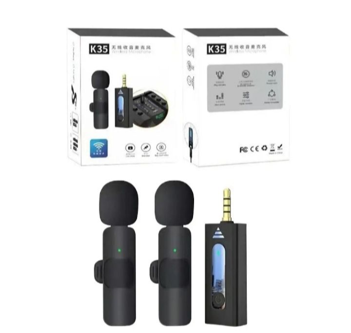K35%20Single%20and%20Dual%20Wireless%20Microphone%203.5mm%20for%20DSLR%20&%20Speakers%20for%20Audio%20Live%20Video%20Vlogging%20Videos%20-%20Image%206