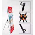 Panda X stand banner Flex Standee - Display Stand 2x5 feet for Marketing Promotions - Flex Standee - X Display Stand without PanaFlex. 