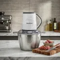 3L Chopper Machine Electric, 6 blades Stainless Steel 1000W, 3 Speed Control Multifunctional Food Processor, Meat Grinder, Qeema Machine, Hand Chopper Machine, Meat Chopper,  Vegetable Cutter, Mixer Machine for Kitchen Accessories. 