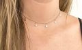 YANCHUN Star Necklace Gold Choker Necklace for Women Layered Necklaces for Teen Girls Aesthetic Necklace Gift for Teen Girl. 