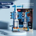 SF Space Rockets Building Blocks Kit Compatible with Lego Bricks Classic Model For Children Adults Toys. 