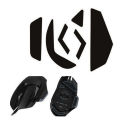 2 pcs 0.6mm Mouse Feet Mouse Skates Pad for Logitech G502 Laser Mouse. 