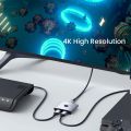 NIERBO 2 in 1 Out HDMI Bidirection Switch 4K@60Hz Splitter Switch Bidirectional HDMI Switcher Manual HD Hub for PC Xbox PS5/4/3. 