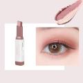 Double Color Eyeshadow Stick Gradient Shimmer Cream Pen Eye Makeup Cosmetic Eyeshadow Stick Korean Makeup. 