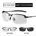 Change Color Photochromic Sunglasses Men Polarized Chameleon Glasses Male Sun Glasses Day Night Vision Driving Eyewear Gafas. 