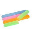 Pack of 2 - Random Color Toothbrush Case Holder, Portable Plastic Toothbrush Case Convenient Toothbrush Protector Cover Tube Shaped Holder, Toothbrush Protector Cover. 