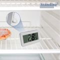 Fridge Thermometer Digital Refrigerator Thermometer, Suplong 2 Sets Digital Waterproof Fridge Freezer Thermometer with Easy to Read LCD Display (White-2). 