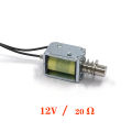 3V 6V 12V 24V Mini DC Solenoid Push Pull Open Frame Electromagnet Through Type Electric Magnet For Household Appliances Magnet. 