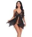 Bridal Transparent Night Suit Black / Sexy Net Women Nighty / Short Hot Ladies Nighty. 