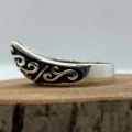 Archery Thumb Ring 925 Sterling Silver for Men, Handcrafted Boho Archery Thumb Ring Mens Jewelry Fashion Gift for Him. 