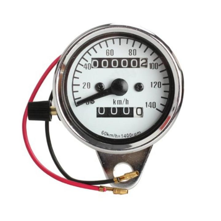 BRADOO-Motorcycle Mini Electronic Speedometer with Odometer Night Light