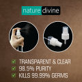 150 ml Nature Divine Mist Spray Hand Rub 98.5% Isopropyl Alcohol, IPA Rubbing Alcohol and General Purpose Antiseptic Disinfectant. 