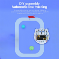 1Set MINI CAT Line Patrol Kitten Robot Welding Kit Mini Robot Electronic Learning Kit PCB. 