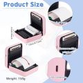 Peripage Mini Printer A6 Portable Thermal Printer Pocket Wireless Label Sticky Note Sticker Smart Phone Photo Printer Compatible with Bluetooth USB Connect. 