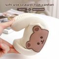 Bear Slippers Summer Women Flip Flops Cute Cartoon Cloud Shoes For Woman Indoor Outdoor Wear Soft Thick Beach Slides Men Sandals. 