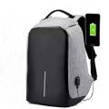 Geneeric 2019 Antii Theftt Oxforrd Smart Bag With Power Bank- Smart Laptop Backpack, Secuurity Travel Backpackk For Men & Women, School Bookbag, Water Repeellantt With USB Charging Port - Grey. 