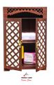 Wooden Small/Mini Almari cabinet for Cosmetics and Jewellery Storage. 